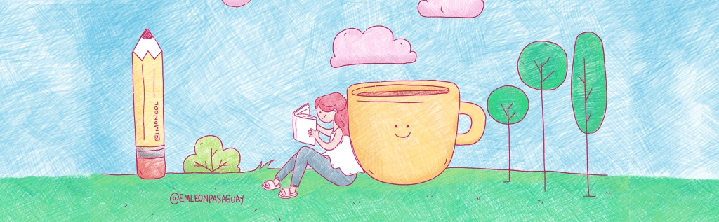 Paisaje con lápices de&nbsp;colores